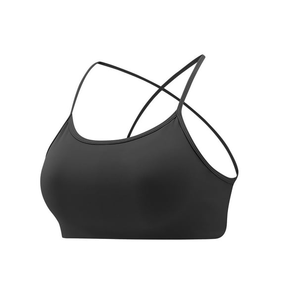Levmjia Sports Bras For Women Padded Wirefree Seamless Bra Adjustable Straps Nylon Comfort Sleep Yoga Home Workout 32-40B/C/D Black Beige Gray Single Piece