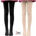 thumbnail image 1 of Levmjia Stockings For Women Sheer Pantyhose Spandex Ultra-Comfort Stretch Invisible Tights All-Day Wear Multi-Size S-XXL Seamless Nude Black White 3-Pack, 1 of 8
