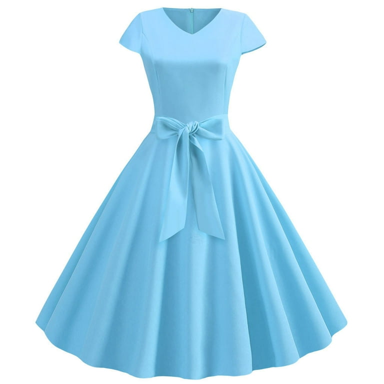 Light blue dress cheap walmart