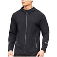 thumbnail image 1 of Levmjia Unisex Summer Running Windbreaker Lightweight Reflective Jacket Quick-Dry Nylon Spandex Hoodie UPF50+ Outdoor Sports Coat S-4XL, 1 of 7
