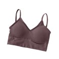 thumbnail image 1 of Levmjia Wireless Bralette For Women Seamless Solid Color Comfort Bras Non Padded Sleep Bra Ultra Soft Breathable Everyday Wear T Shirt Bra, 1 of 3