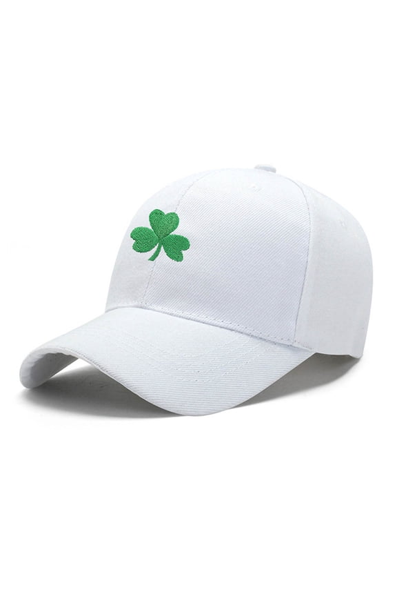 Women Baseball Cap Adjustable Sun Hat Embroidered Outdoor Driving Vacation Casual Beach Sun Protection Classic Design Sunshade St. Patrick's Day