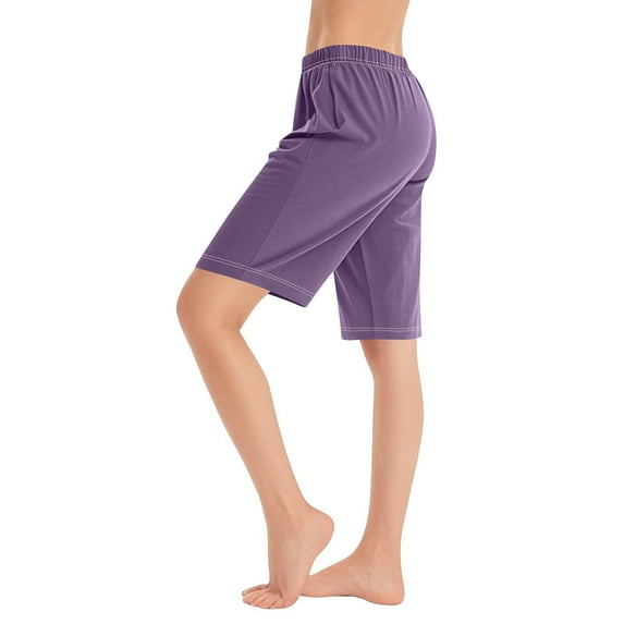 Levmjia Women Casual Shorts High Waist Polyester Drawstring Pocket Sport Pants for Yoga Gym Beach Comfortable Breathable Quick Dry Multi Color Options