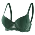 thumbnail image 1 of Levmjia Women Comfortable Bra Adjustable Wireless Seamless Soft Cotton Underwear for Daily Wear Sleep Yoga Sports Supportive Bralette Sizes 75B-85B, 1 of 4