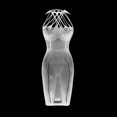 thumbnail image 1 of Levmjia Women Fishnet Halter Mesh Mini Lingerie Dress Sleeveless Sheer Bodycon Nightgown Hollow Out Spring Summer Indoor Leisure Solid Color Slim Short Skirt Bedroom, 1 of 9