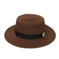 thumbnail image 1 of Levmjia Women Hat Retro Breathable Sun Hat Beach Vacation UV Protection Daily Commute Outdoor Leisure Travel, 1 of 6