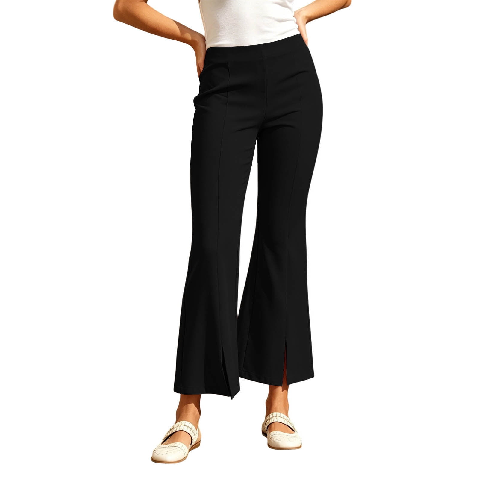 slim fit bootcut dress pants Karen Kane Bootcut Pants