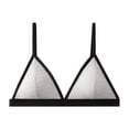 thumbnail image 1 of Levmjia Women Lace Bra No Underwire Comfortable Bralette Solid Color Wireless Lightweight Unpadded Everyday Wear for Ladies Sleep, 1 of 9