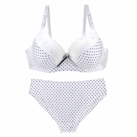 Levmjia Women Lace Bra Panty Set Underwire Full Coverage Solid Color Lingerie Sets With Adjustable Straps Daily Wear Dating Party Night Events