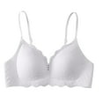 thumbnail image 1 of Levmjia Women Lace Push Up Bras No Underwire Comfortable Bralette Wireless Everyday Wear Bra for Everyday Wear Solid Color, 1 of 3
