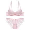 thumbnail image 1 of Levmjia Women Lingerie Bra Set Lace Underwear Push Up Transparent Thin Bra With Panties For Large Chest Comfortable Sleep Everyday Wear And Special Occasions Valentine, 1 of 3
