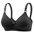 thumbnail image 1 of Levmjia Women Push Up Bra Nylon Comfortable Breathable Adjustable Underwire Support Bra for Daily Wear Summer Casual Fashion Solid Color Lace Design Hand Wash Sizes 34B-42D, 1 of 2