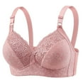 thumbnail image 1 of Levmjia Women Seamless Bra Wireless Push Up Comfortable Breathable Lace Underwear No Underwire Bralette for Everyday Wear 32-40B/C/D Multi Colors 2 Pack, 1 of 2