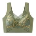 thumbnail image 1 of Levmjia Women Backless Push Up Bras No Wire Seamless Comfortable Lingerie Soft Nylon U Shaped Design for Everyday Wear Casual Nightwear Multi Color Options Medium, 1 of 4
