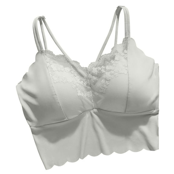 Levmjia Women Lace Bras Bralette No Underwire Push Up Comfortable Wireless T Shirt for Everyday Wear Plus Size S XL Multiple Colors