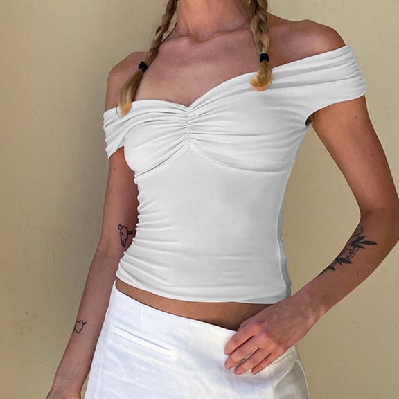 Levmjia Women Sleeveless Tank Tops Casual Summer Solid Color Polyester Blouse Off Shoulder Party Wear Plus Size Fashion Comfortable