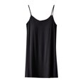 thumbnail image 1 of Levmjia Women Summer Sleep Dress Cotton Sexy V Neck Nightgown Loose Comfortable Sleepwear Casual Home Wear Soft Breathable Short Sleeve Solid Color, 1 of 4