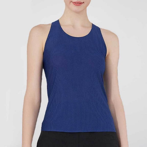 Levmjia Women Tank Tops Cotton Casual Sleeveless Shirts Summer Comfortable Stretchy Slim Fit Solid Color Basic Tees for Daily Wear