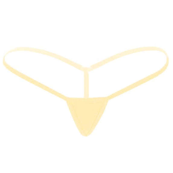 Levmjia Women Thong Panties Seamless Breathable Low Rise Solid Color Underwear No Show Comfortable Everyday Wear Lightweight Soft Fabric
