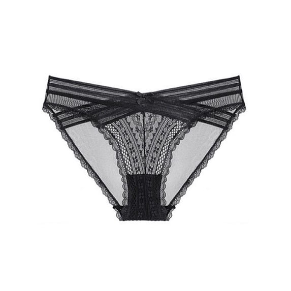 Levmjia Women Underwear Lace Low Rise Seamless Breathable French Lingerie Panties Invisible No Show Panty Soft Comfortable For Daily Wear