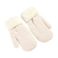 thumbnail image 1 of Levmjia Women Winter Gloves Warm Fleece Lining Touchscreen Compatible Windproof Thermal Mittens for Cold Weather Pack of 2 Multi Color Options Sale, 1 of 1
