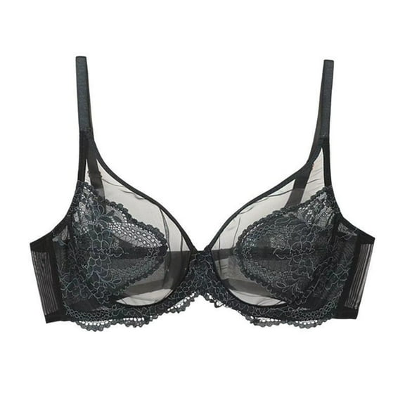 Levmjia Women Wireless Lace Bras No Underwire Plus Size Comfortable Solid Color Unpadded Everyday Bralette for Sleeping Daily Wear Casual Outfit