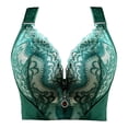 thumbnail image 1 of Levmjia Women's Bra Comfortable Wireless Bras Full Coverage Lace Underwire Push Up Lingerie Plus Size 34-50C D DD Multi Color Options For Everyday Wear And Special Occasions, 1 of 2