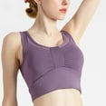 thumbnail image 1 of Levmjia Women's Bras Plus Size Women's Sports Bra Fall/Winter New Shock-proof Gathering Running Mesh Breathable Yoga Fitness Sports Underwear, 1 of 5