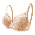 thumbnail image 1 of Levmjia Women's Bras Plus Size Womens Solid Lace Lingerie Bras Plus Size Underwear Bralette Bras Comfortable Bra, 1 of 3