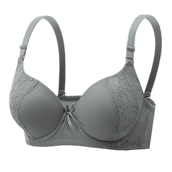 Levmjia Women's Bras Push Up Underwire Solid Color Lightweight with Adjustable Straps for Everyday Wear Comfort Support All Day