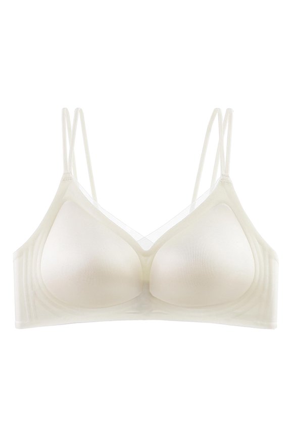 Women's Bras Seamless Push Up Backless Solid Color Comfortable Everyday Wear Nylon Soft Fabric All Day Support and Breathable Design