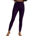 thumbnail image 1 of Levmjia Women's Casual Pants Fashion Solid Color Elastic Waist Long Straight Fitness Running Stretch Leggings Sports Daily Wear, 1 of 7