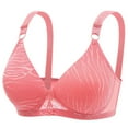 thumbnail image 1 of Levmjia Women's Lace B Cup Back Buckle Adjustable Straps Breathable Comfortable Wirefree Bra for Daily Wear 36-42B Multi Colors Limited Offer, 1 of 5
