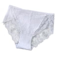 thumbnail image 1 of Levmjia Women's Panties Lace Hollow Out Seamless Underwear Breathable Quick Drying Comfortable Solid Color Low Rise Cotton Crotch Briefs Everyday Wear, 1 of 3