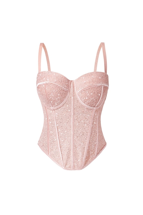 Women's Shapewear Corset Steel Boned Lace Bridal Bodyshaper Wedding Waist Trainer with Removable Straps Back Lace Up Bustier Daily Wear