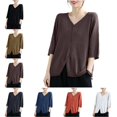 thumbnail image 1 of Levmjia Women's Summer Cardigan Boxy Fit Short Sleeve V Neck Button Down Lightweight Sweater for Plus Size Casual Wear, 1 of 5