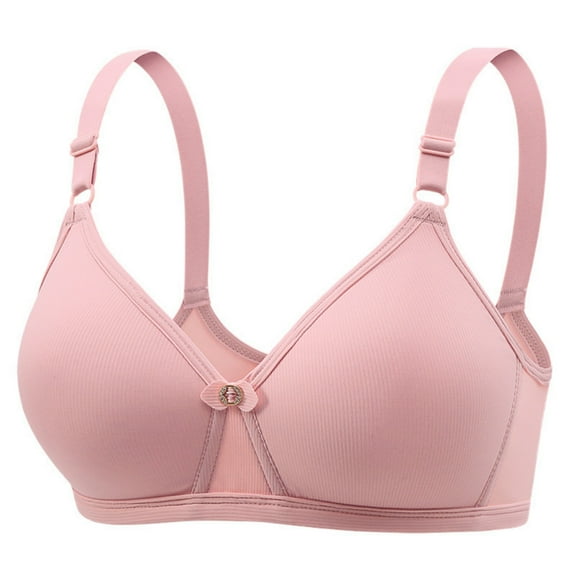 Levmjia Womens Bras Comfortable Breathable Push Up No Wire Adjustable Straps for Daily Wear Summer Casual Lace Underwire Support 34-42B/C/D Multi Colors