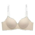 thumbnail image 1 of Levmjia Womens Bras Front Closure Wireless Comfort for Middle Aged Plus Size 32-40B/C/D Nylon Supportive Everyday Wear Lightweight Breathable Seamless, 1 of 2
