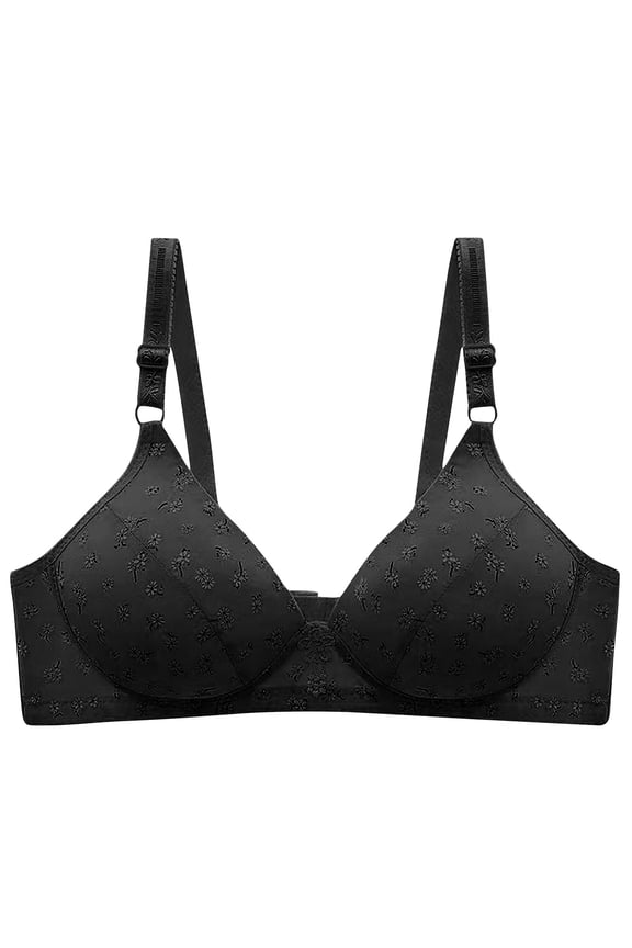 Womens Bras No Wire Comfort Wireless Bralette Full Coverage Seamless Soft Breathable Everyday T Shirt for Sleep Yoga 36 38 40 42B C D Multi Colors