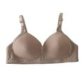 thumbnail image 1 of Levmjia Womens Bras Wireless Comfort Adjustable Straps Seamless Underwire Free Bralette for Everyday Wear Sleep Yoga Multi Colors 38-44 C D, 1 of 3