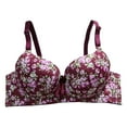 thumbnail image 1 of Levmjia Womens Bras Wireless Comfort No Underwire Adjustable Straps Breathable Seamless T Shirt for Everyday Wear 32 40 B C D Multi Colors, 1 of 3