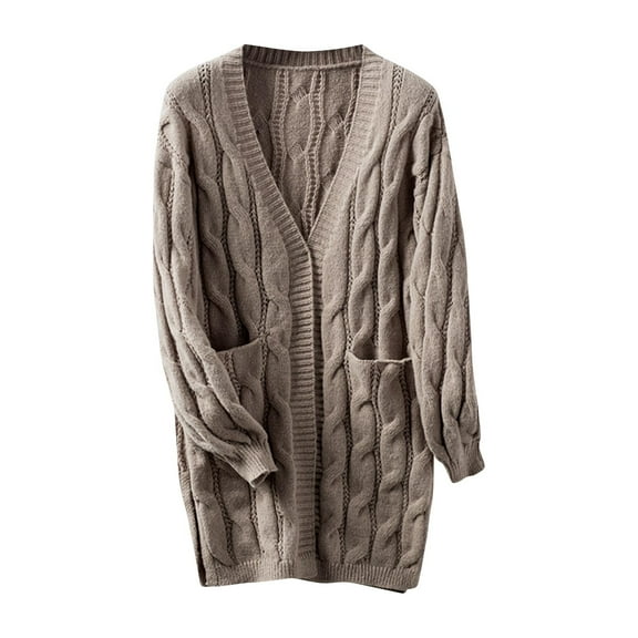 Levmjia Womens Cardigan Sweater Lightweight Knit V Neck Button Down Long Sleeve Open Front Casual Loose Fit Fall Winter Office Wear Multi Colors Sale