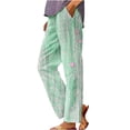 thumbnail image 1 of Levmjia Womens Casual Pants High Waist Straight Leg Cotton Polyester Comfy Stretch Soft Breathable for Workout Travel Plus Size XS to XXXXL, 1 of 5
