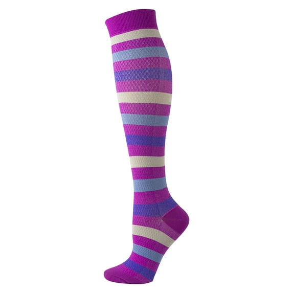 Levmjia Womens Compression Socks Cotton Casual Breathable Comfortable Regular Length Soft Daily Wear Bright Colors Hand Wash Cold Water