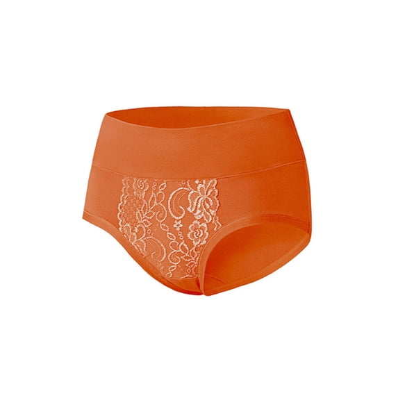 Levmjia Womens Cotton High Waist Underwear Breathable Seamless Panties For Women Plus Size Shaping Tummy Control Comfortable Everyday Wear Solid Colors