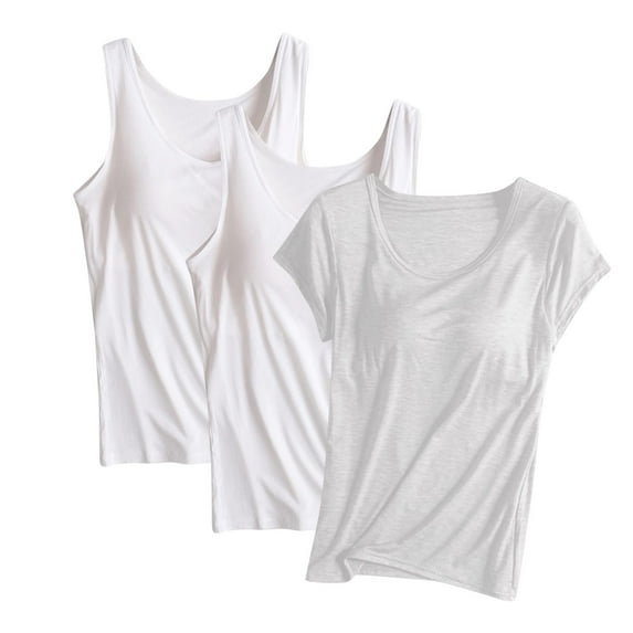 Levmjia Womens Cotton Tank Tops Casual Sleeveless Shirts Soft Comfortable Summer Basic Tee for Women Fashion Solid Color Loose Fit Tshirt