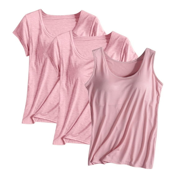 Levmjia Womens Cotton Tank Tops Casual Sleeveless Shirts Soft Comfortable Summer Basic Tee for Women Solid Color Loose Fit