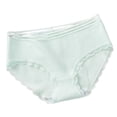 thumbnail image 1 of Levmjia Womens Cotton Underpants High Waist Briefs Breathable No Show Panties Comfortable Soft Everyday Ladies Intimates with Full Coverage for Workout Sleep, 1 of 3