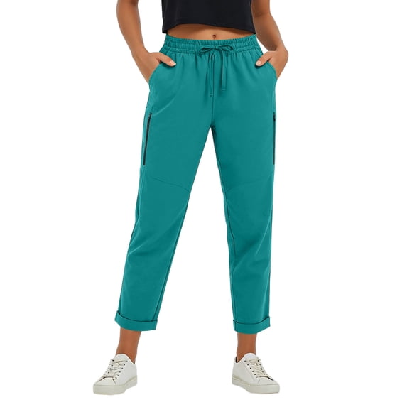 Levmjia Womens Cropped Pants High Waist Tummy Control Workout Leggings Stretch Soft Comfortable Athletic Running Gym Yoga Fitness Casual Wear