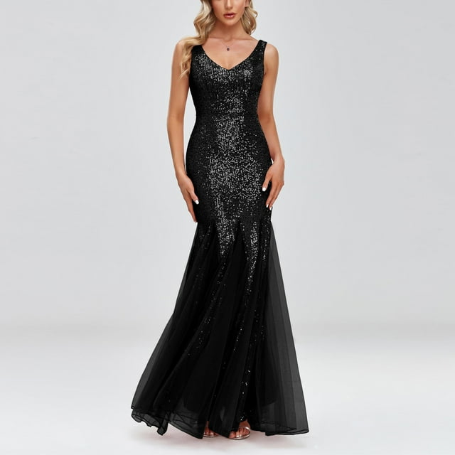 Levmjia Womens Formal Dresses Petite Women's Sexy Dress Formal Gowns